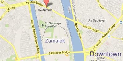 Zamalek ਕਾਇਰੋ ਨਕਸ਼ਾ